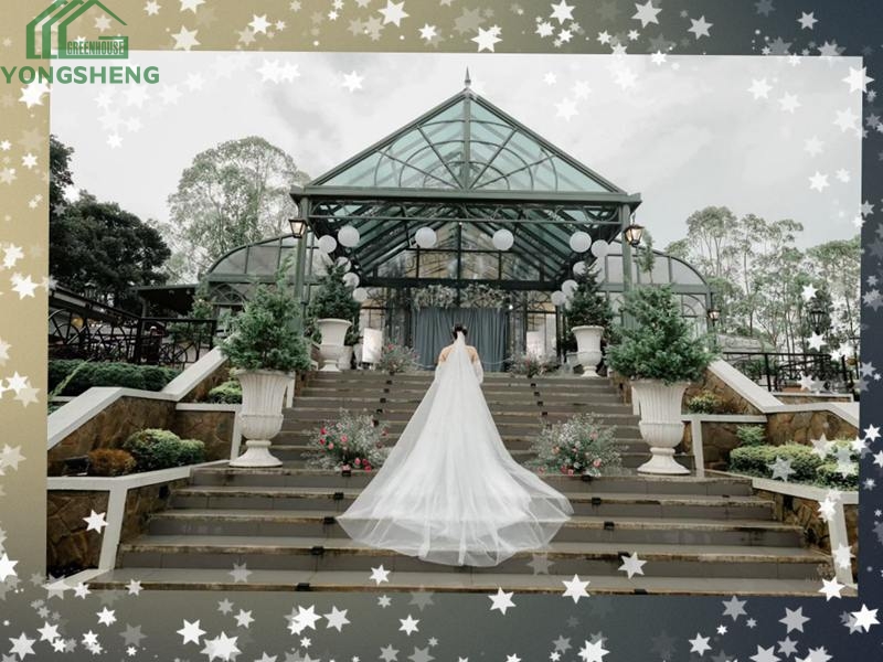 Victorian Wedding greenhouse – Wedding Hall Designed for Spanish Clients
